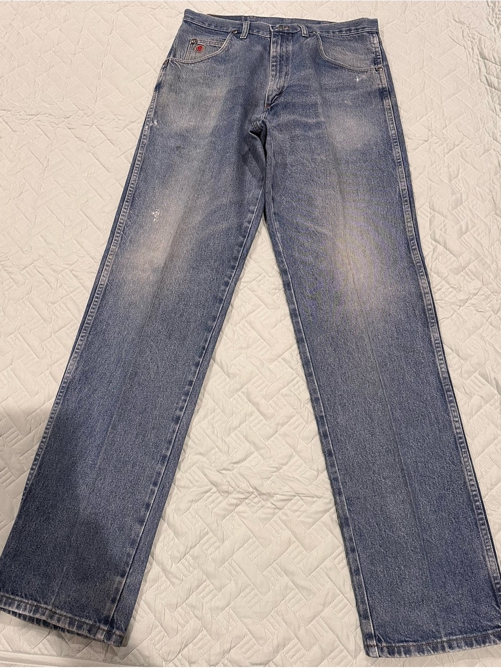 Unltd Jeans Mens 34x36 Blue Baggy Wide Leg Y2K Streetwear Denim Pants